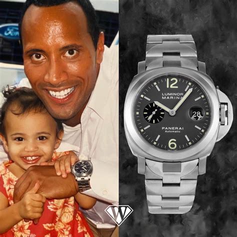 dwayne johnson panerai watch|panerai watches for sale.